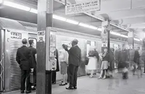 Motion Blur Prints: Times Square Subway Station