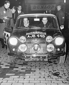 Timo Makinen and Paul Easter Winning the Monte Carlo