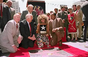 Tina Turner with Mayor Tom Bradley