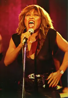 Tina Turner Performs On A TV Show