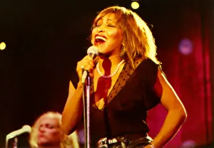 Tina Turner Performs On A TV Show