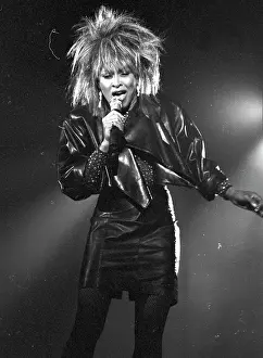 Tina Turner Performs On A TV Show