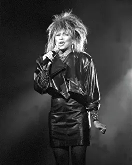 Tina Turner Performs On A TV Show