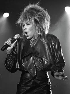 Tina Turner Performs On A TV Show