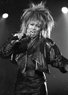 Tina Turner Performs On A TV Show