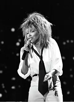 Tina Turner Performs On A TV Show