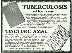 T1710655 Prints: Tincture Amal Tuberculosis Cure