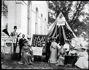 Virginia Prints: Tintype Tent At County Fair