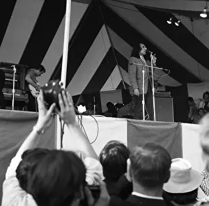 Sing Prints: Tiny Tim performs At The Newport Pop Festival