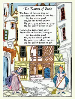 Homes Prints: Tis Dames of Paris