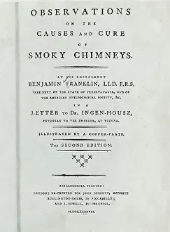 Title Page from Book by Benjamin Franklin