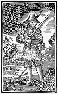 Title Page from Robinson Crusoe by Daniel Defoe