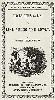 Title Page of Uncle Toms Cabin