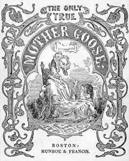 Goose Prints: Titlepage Of Mother Goose Nusery Rhymes