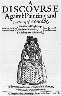 Cosmetics Prints: Titlepage Of Thomas Tuke Book
