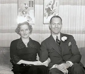 Tobacco Heiress Doris Duke with Husband James HR Cromwell
