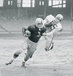 Tobin Rote Blocking Chuck Noll