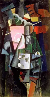 Luggage Prints: Toilet Casket, 1913. Artist: Kazimir Malevich