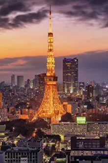Tokyo Tower on New Years Eve