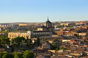 Alcazar Prints: Toledo Spain at sunset