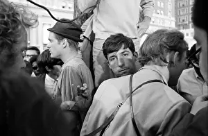 A053371 Prints: Tom Hayden At The DNC In 68