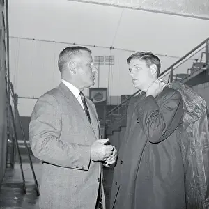 Tom Seaver Talking with His Dad