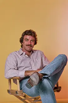 Huty36997 Prints: Tom Selleck, American Actor