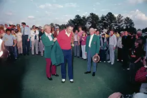 Tom Weiskopf Helping George Archer with Jacket