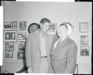Tom Yakey and Ted Williams