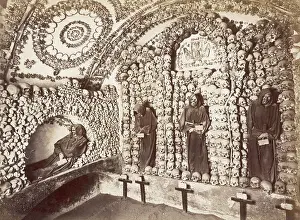 Catholic Prints: Tomb of Cappucin Monks