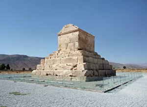 Images Dated 19th October 2015: Tomb of Cyrus the Great, Pasargadae, Iran