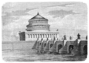 Tomb of Hadrian on Tiber River