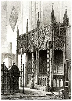 Images Dated 1st August 2011: Tomb of the Howard family at Arundel Church, Sussex