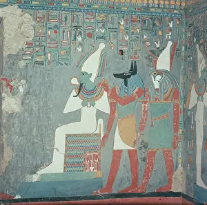 Huty25366 Prints: Tomb Of The Pharoah Horemheb