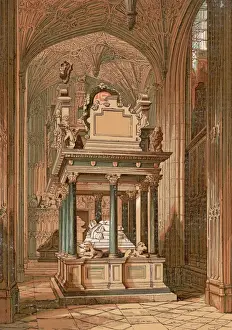Portrait Architectural Prints: Tomb Of A Queen