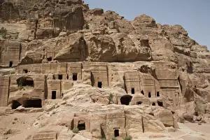 Western Asia Prints: Tombs in the Wadi Musa area, dates 50 BC to 50 AD