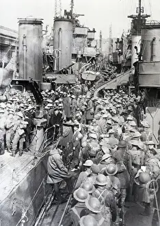 Tommy Boys En Route To England