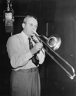 Keystone Prints: Tommy Dorsey Playing The Trombone