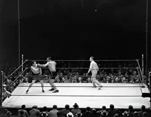 Referee Prints: Tommy Loughran Vs. Primo Carnera