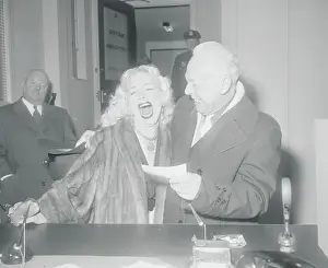 New Rochelle Prints: Tommy Manville Laughing with Bride Number Ten