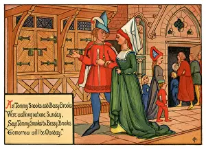 As Tommy Snooks and Bessy Brooks Were Walking Out One Sunday - Victorian nursery
