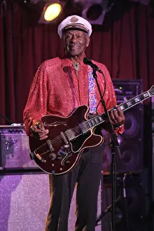 Bill Tompkins Chuck Berry performing at BB King's Archive
