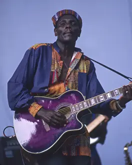 Bill Tompkins Oliver Tuku Mtukudzi performing the Central Park Summerstage Archive