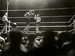 Tony Canzoneri Fighting Benny Bass
