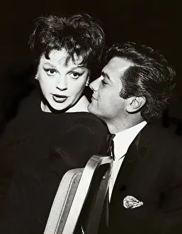 Tony Curtis Greeting Judy Garland