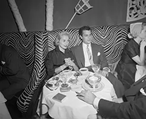 Liberace Prints: Tony Curtis and Janet Leigh at El Morocco