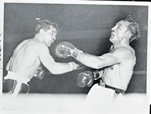 Tony Demarco Punching Carmen Basilio