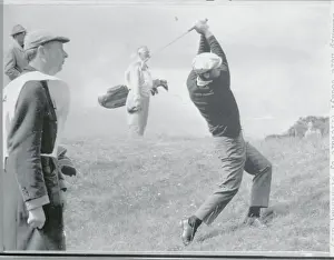 Andrews Prints: Tony Lema Swinging Golf Club