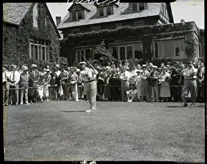 Tony Manero Swinging Club on Course