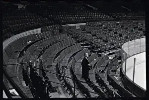 Tony Zale in Chicago Stadium